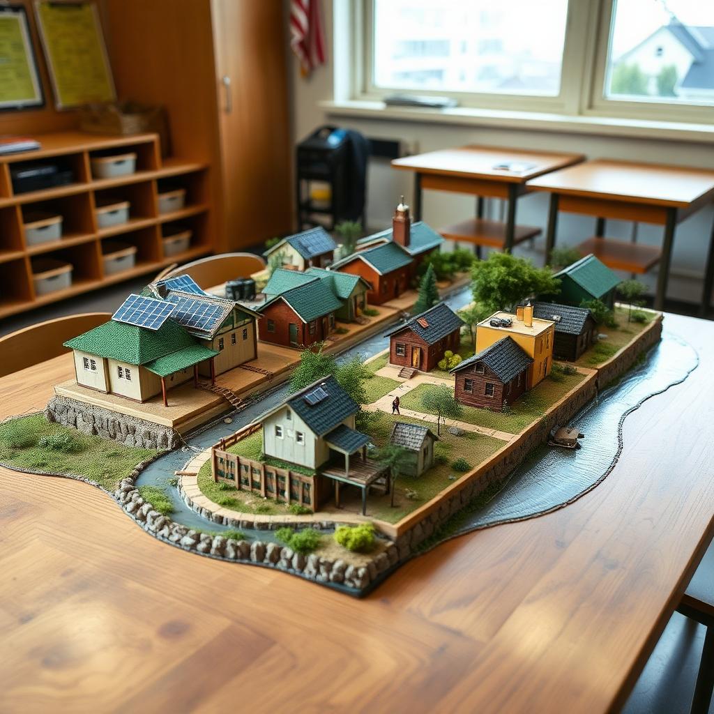 Example of a finished Design a Resilient Community project