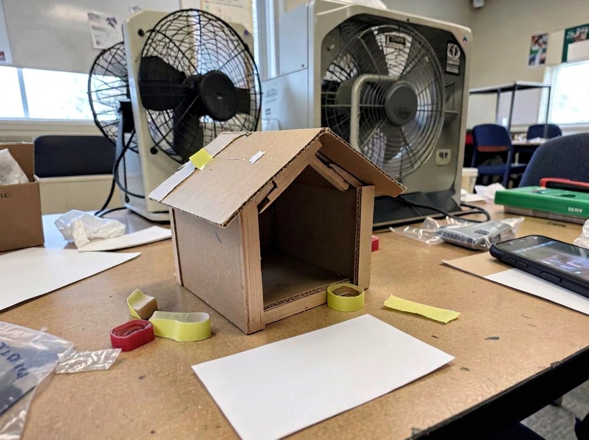 Student upload for Shelter That Stands Up to Wind